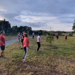 Rien de tel qu'un échauffement dehors