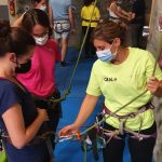 Valerie en pleine formation