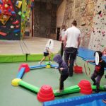 Parcours de motricité au Baby Escalade